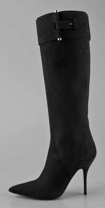 calvin klein high heel boots