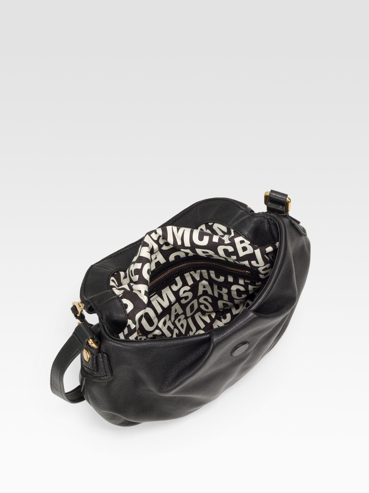 Marc By Marc Jacobs Classic Q Natasha Crossbody Bag (large) in Black | Lyst