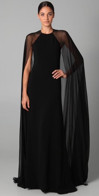 reem acra black dress $2790 Reem Acra Women Black Asymmetric Crystal-Embellish Crepe Gown Dress  Sz 10