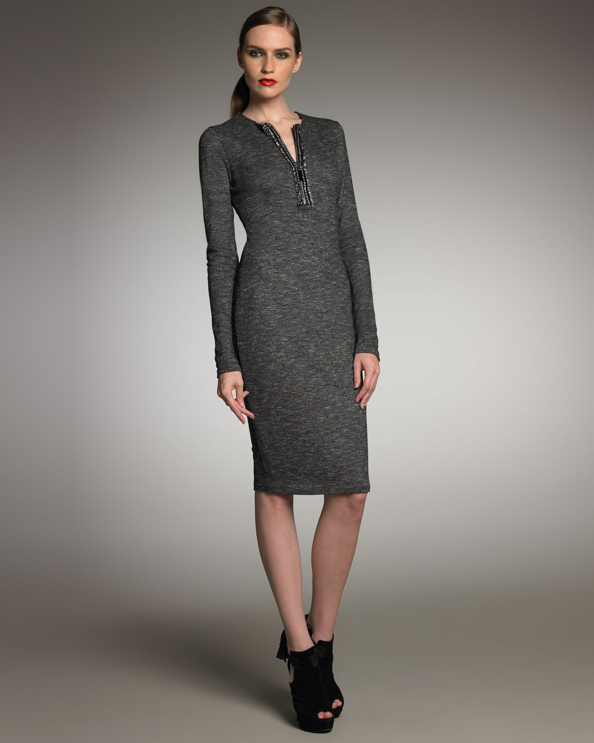 long sleeve sheath