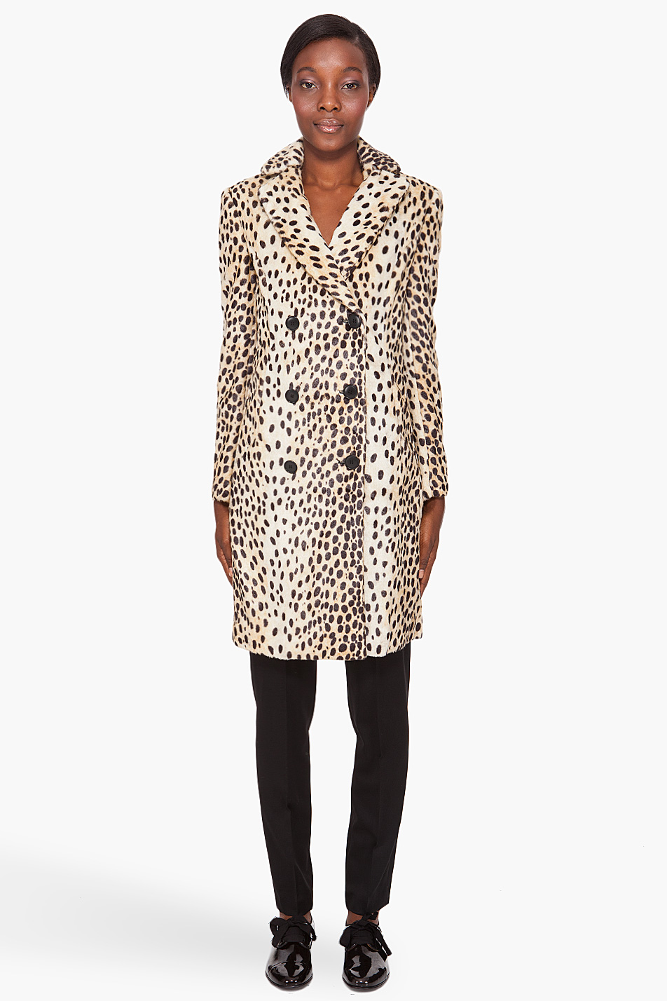 malene birger leopard coat