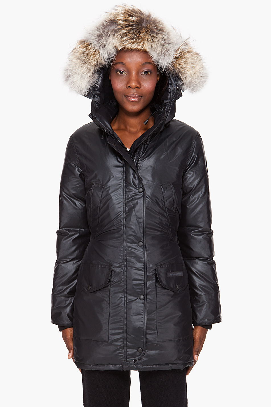 Canada Goose Trillium Cg55 Parka in Black - Lyst