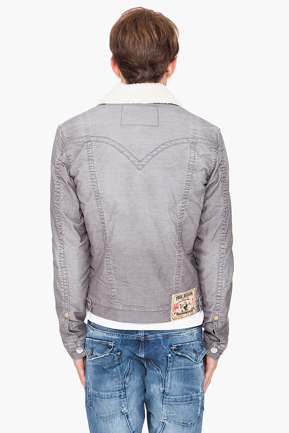 True Religion Jimmy Sherpa Jacket in 
