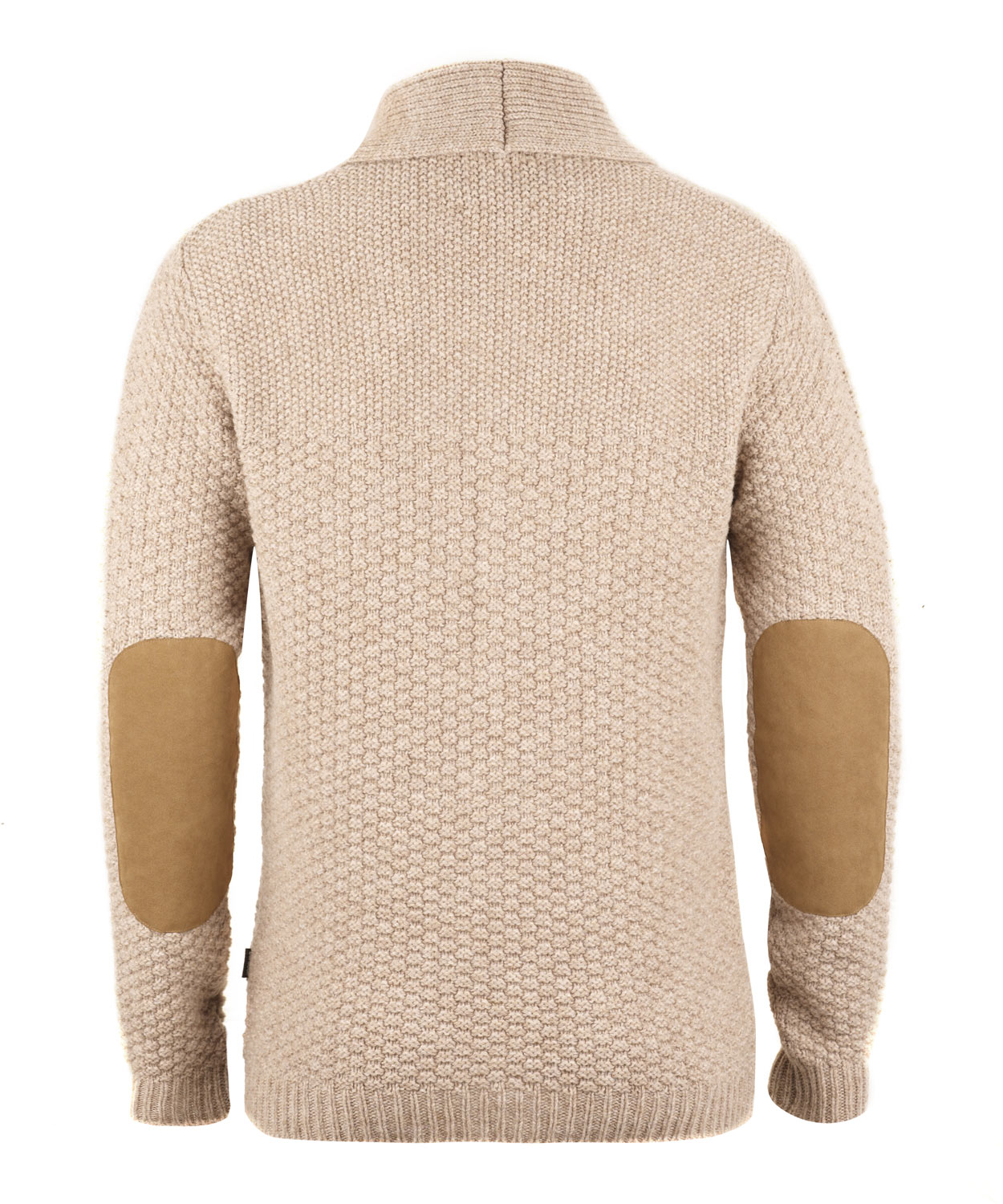 Barbour Oatmeal Moss Shawl Collar Cardigan in Natural for Men Lyst