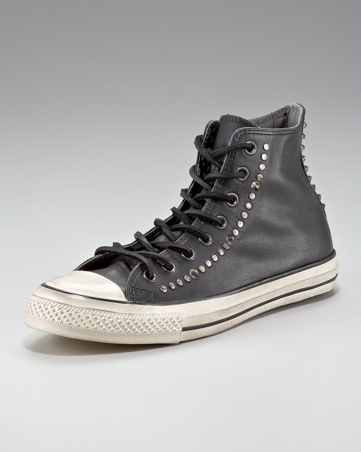 Converse Studded Leather Hi-top in 