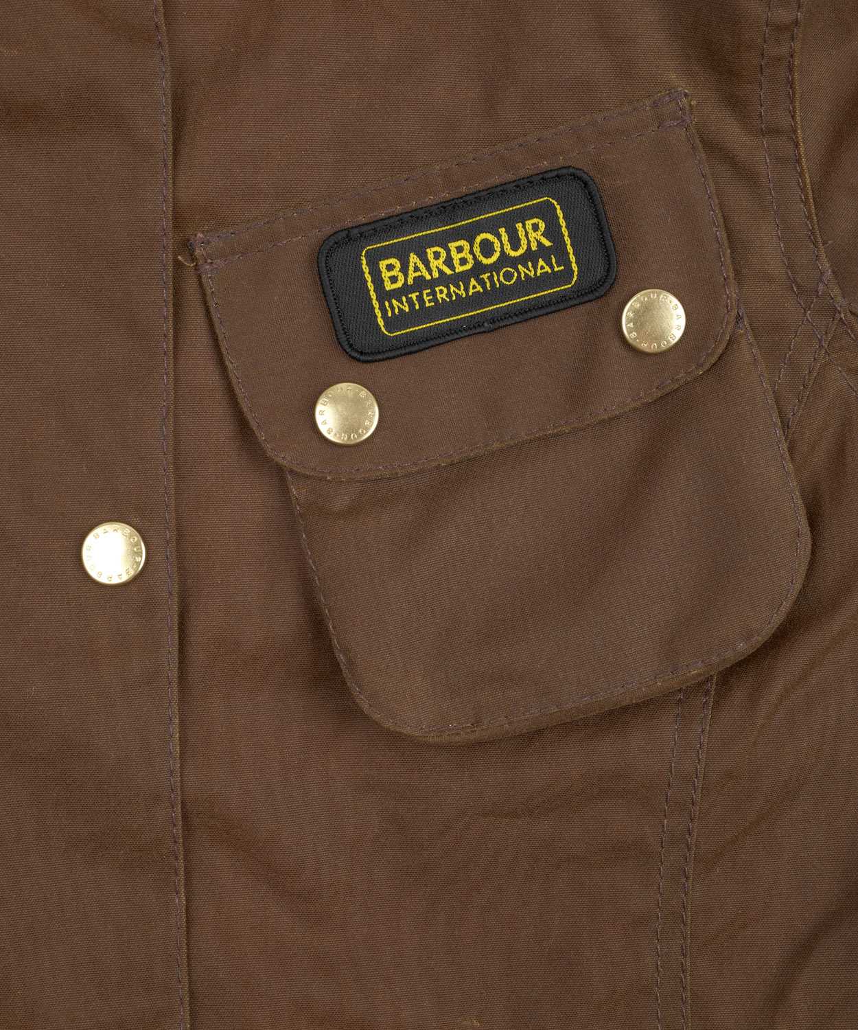 barbour international brown jacket