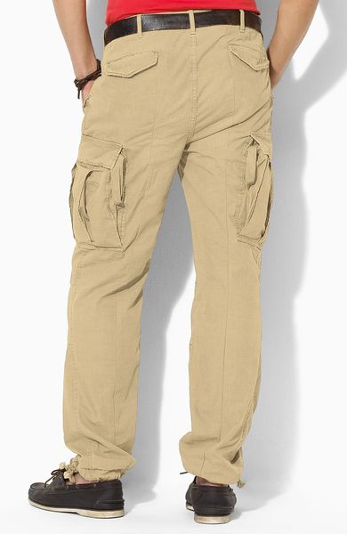 Polo Ralph Lauren Pack Cargo Pants in Khaki for Men (montana khaki) | Lyst