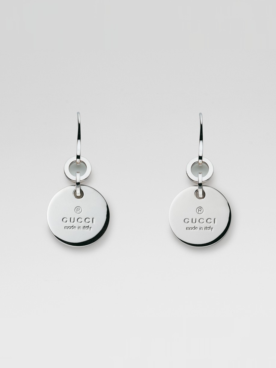 Gucci earrings silver sale Clearance