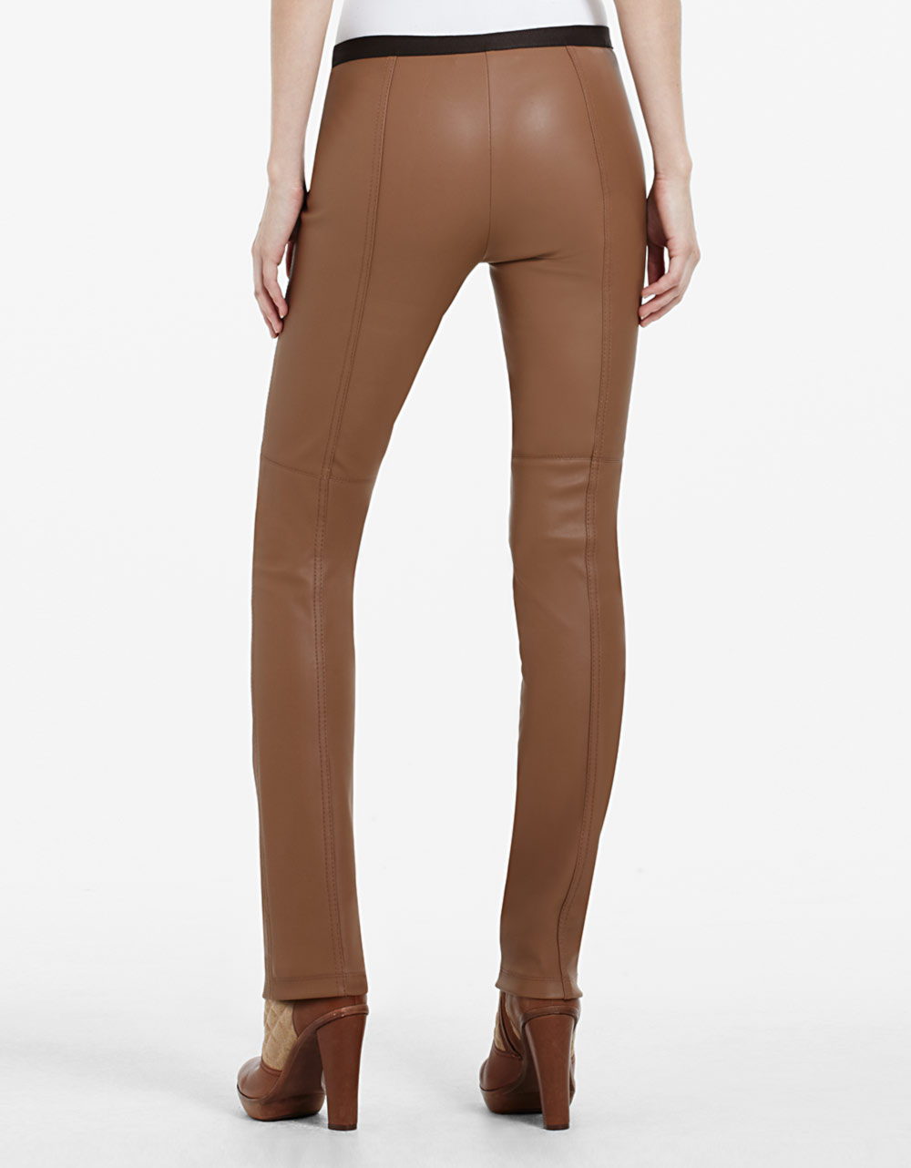 brown skinny pants