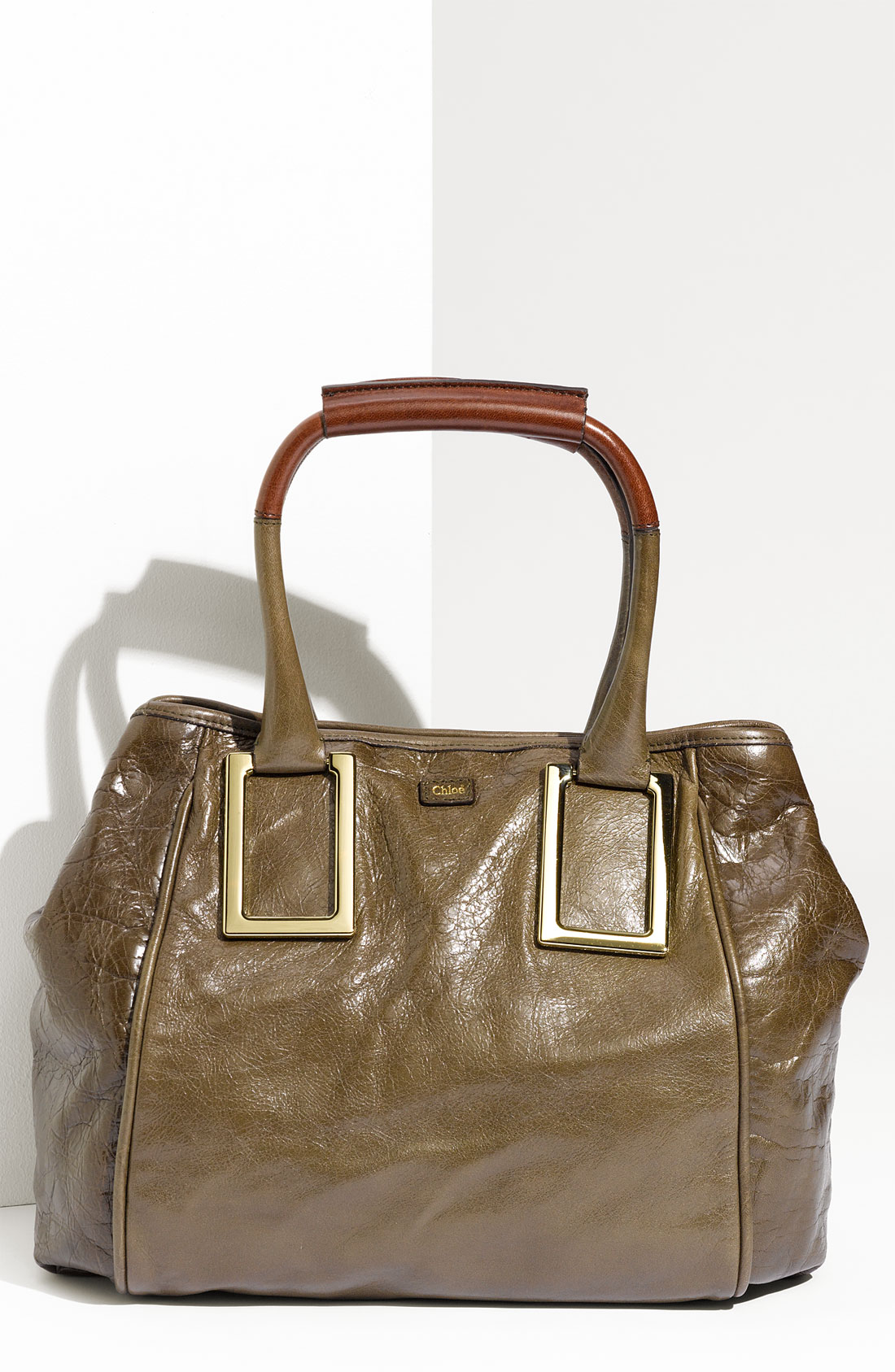 Chlo Ethel - New Leather Tote in Brown (anthracite) | Lyst  
