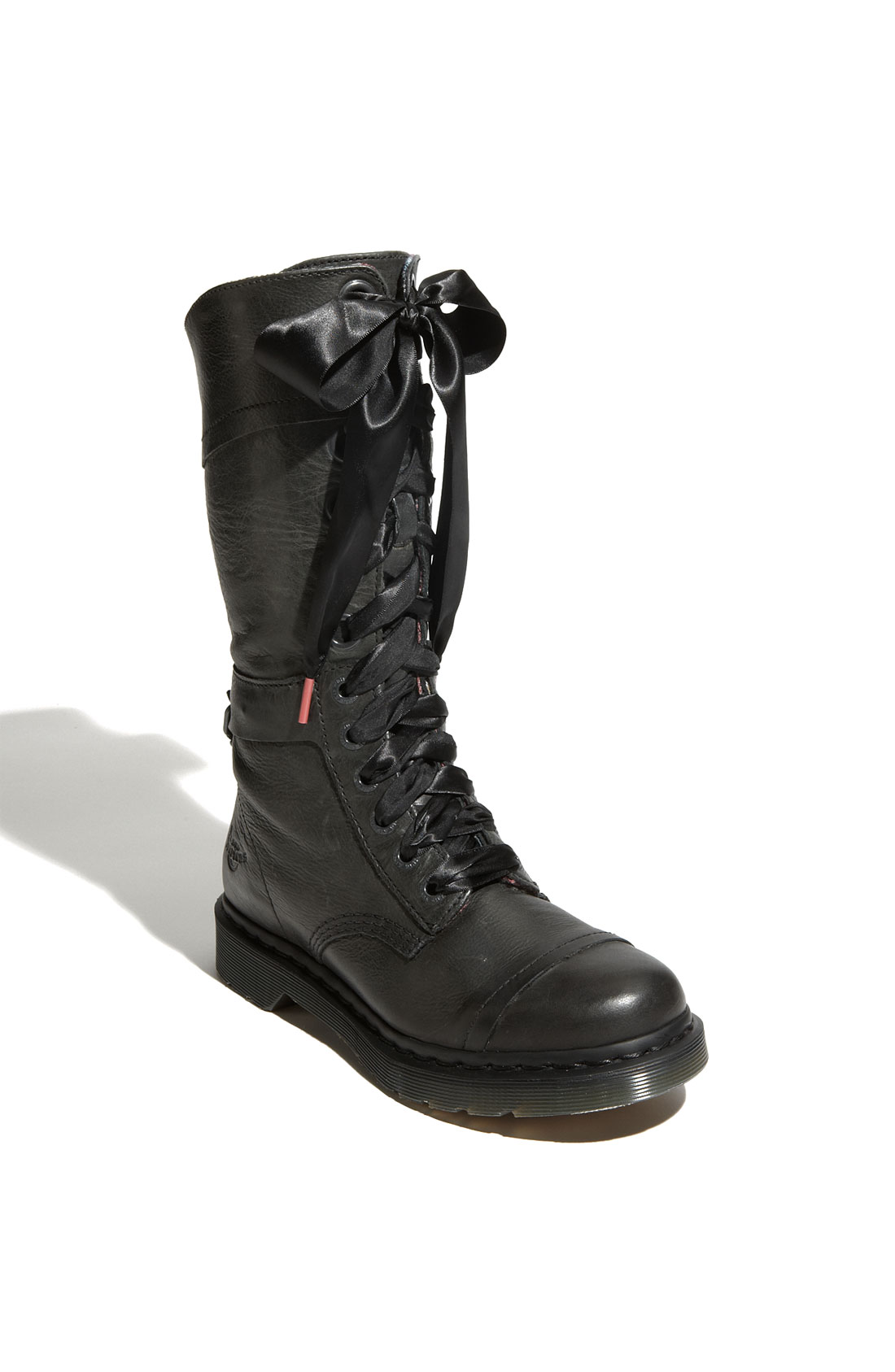 Dr. martens The Triumph 14eye Boot in Black in Gray (black) Lyst