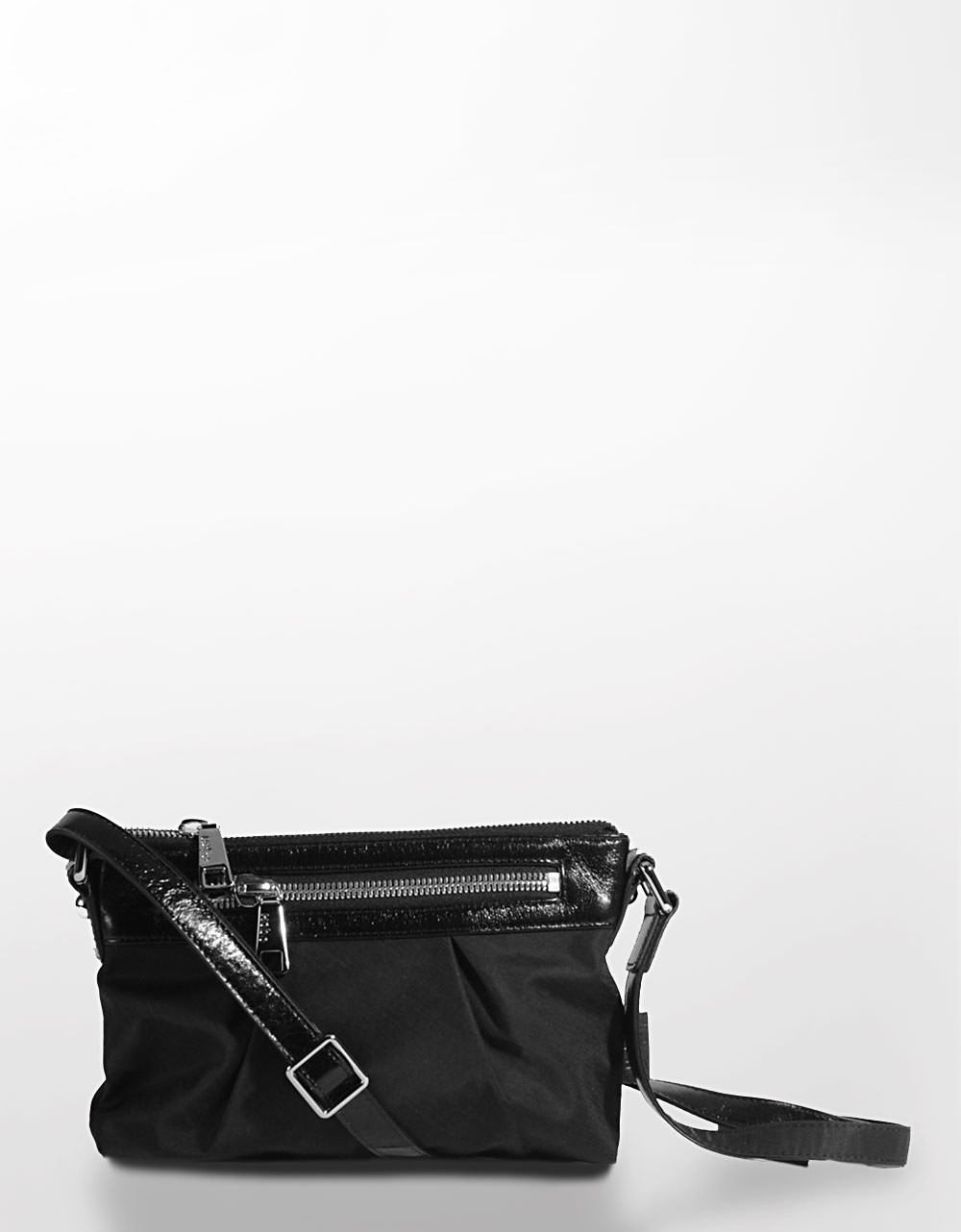 Hobo International Nina Nylon Cross-Body Bag in Black - Lyst