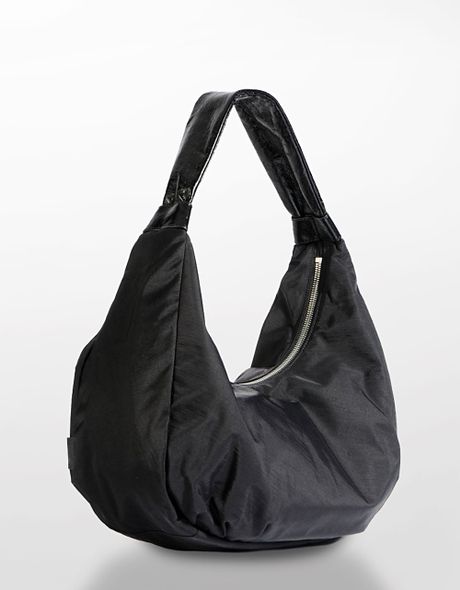 Hobo International Turner Nylon Hobo Bag in Black | Lyst