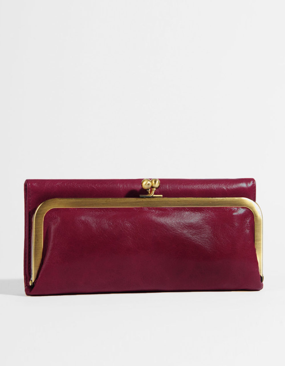 Hobo International Scarlett Tri-fold Wallet in Red | Lyst