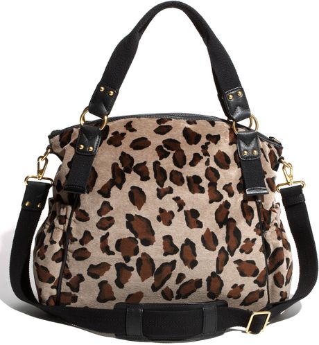 Juicy Couture Animal Print Shoulder Bag in Animal (heather croissant ...