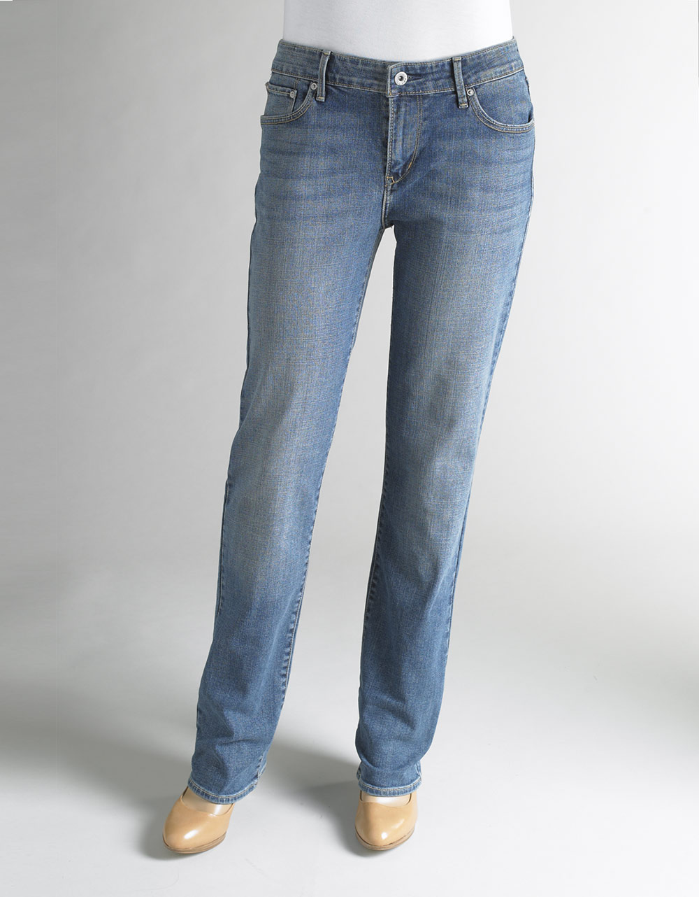 Levi's Demi Curve Id Classic-fit Straight-leg Jeans in Blue (light blue) | Lyst