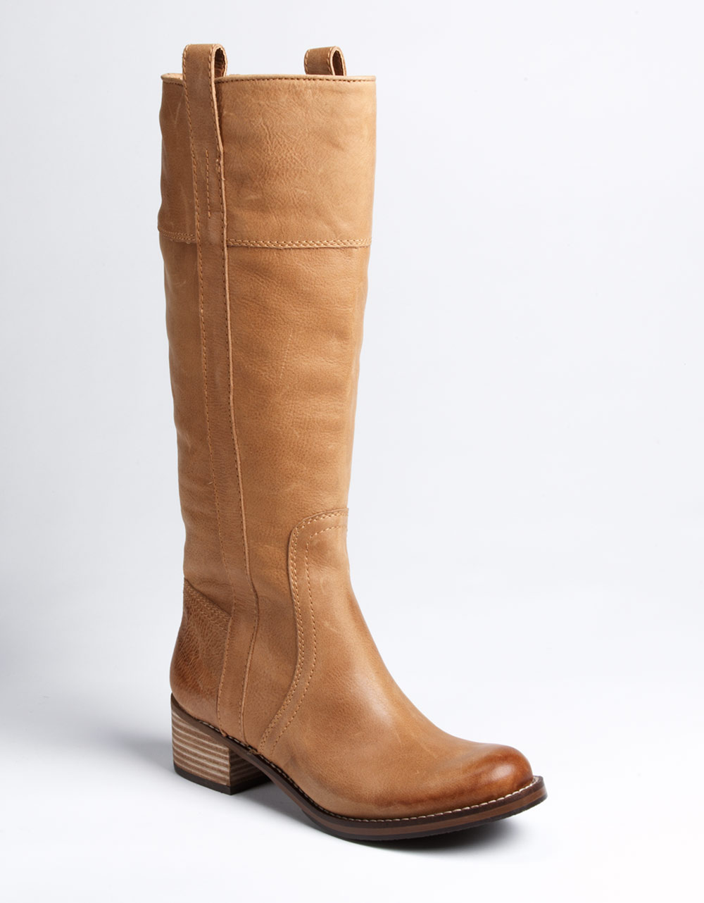 Lucky Brand Hibiscus Tall Boots in Tan Leather (Brown) - Lyst