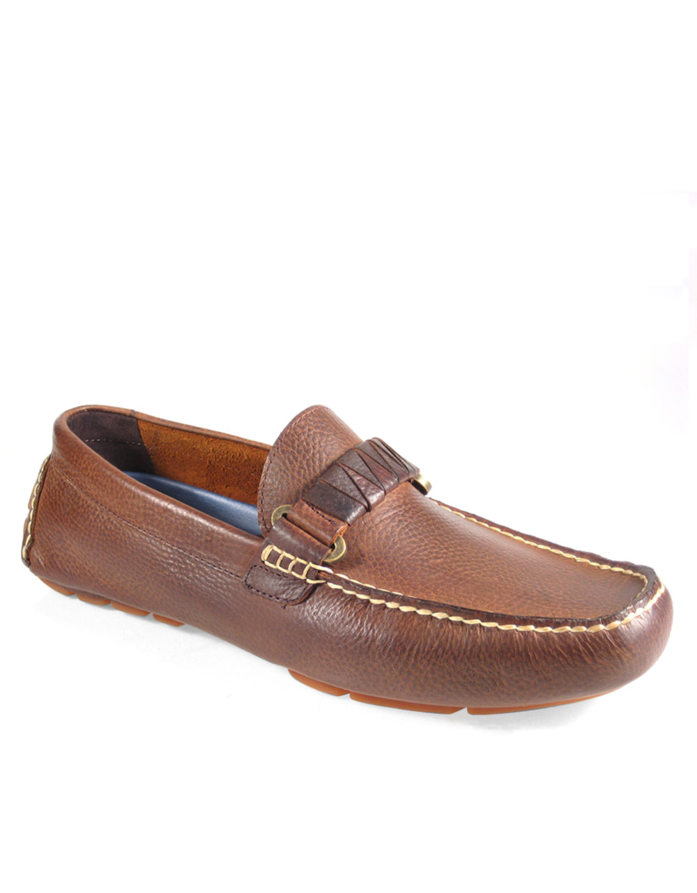 Polo Ralph Lauren Tartlan Leather Loafers in Brown for Men (dark brown ...
