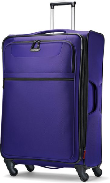 Samsonite lift luggage purple