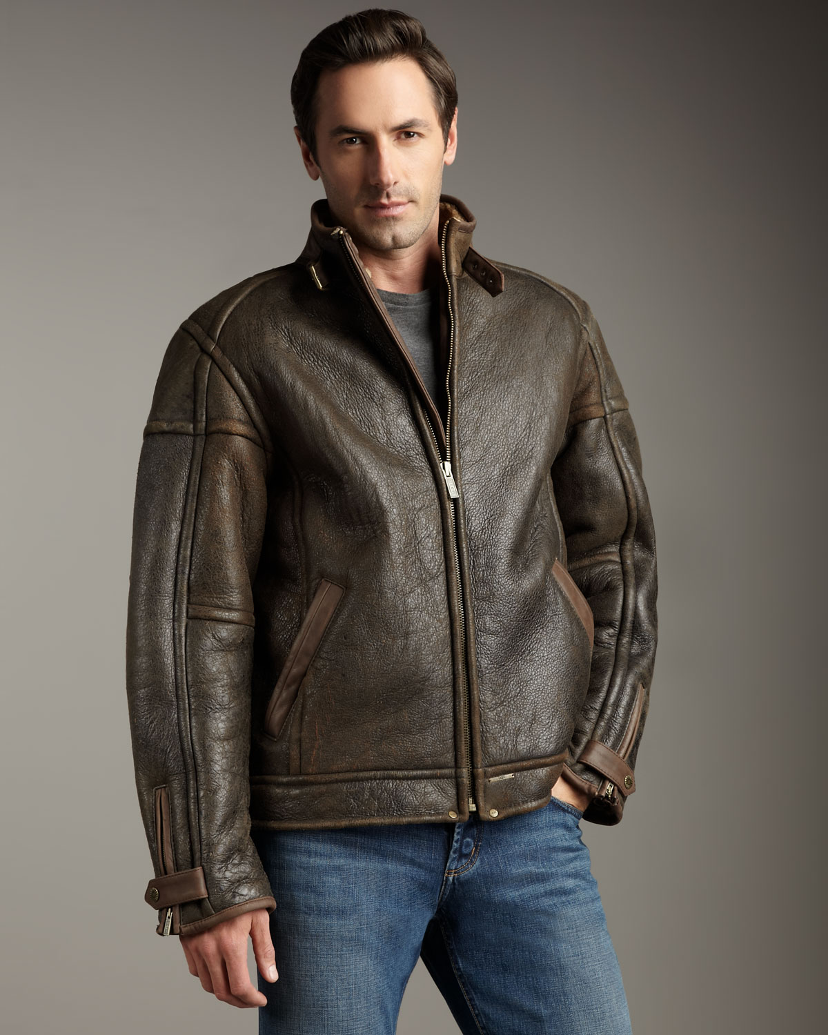 ugg leather jacket mens off 59% - www.intolegalworld.com