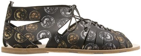 alexander mcqueen gladiator sandals