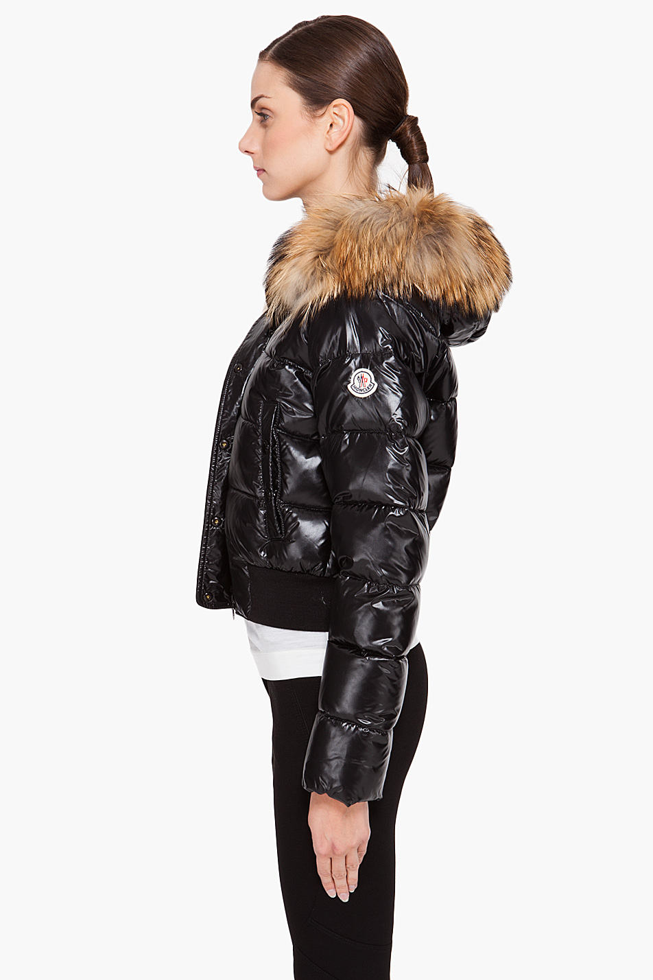moncler alpine black jacket