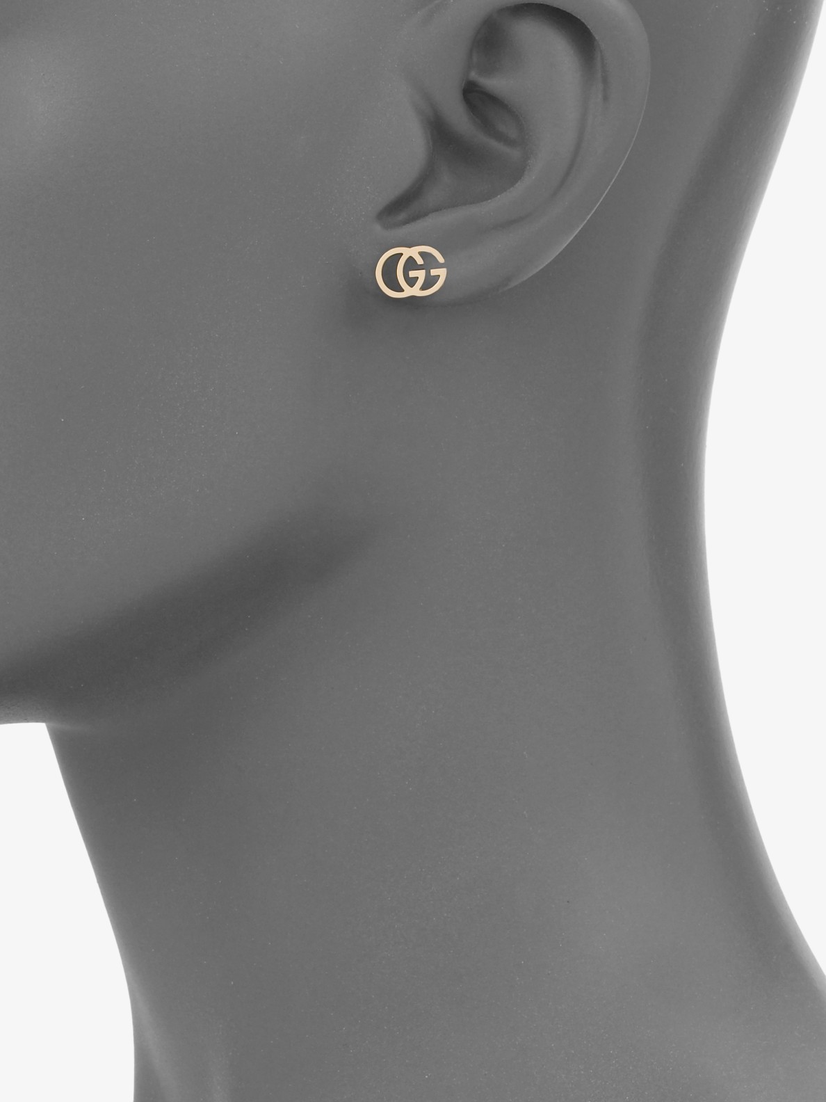 Gucci 18k Yellow Gold Double G Earrings in Metallic | Lyst