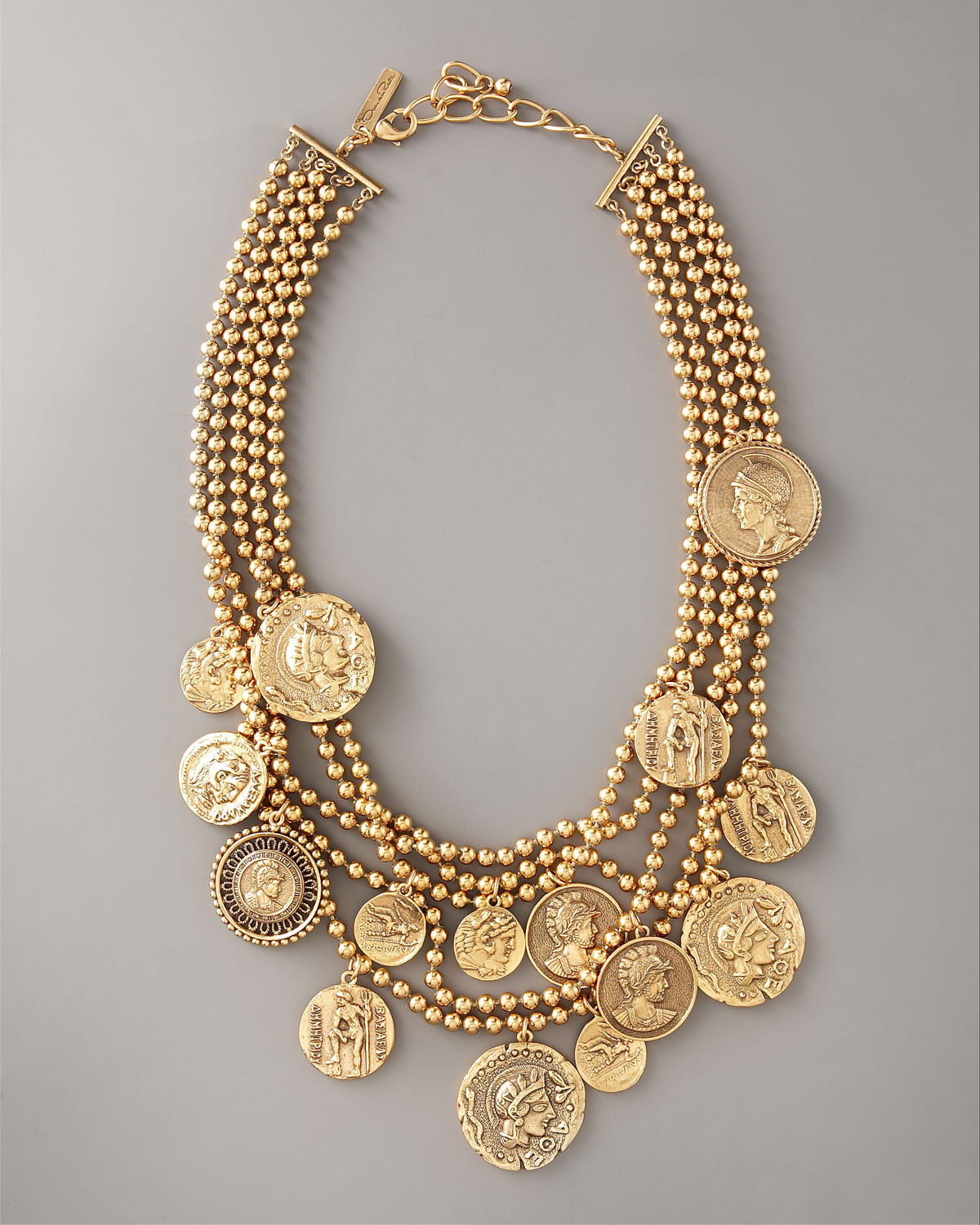 Multi Coin Necklace Gold Shop, 56% OFF 