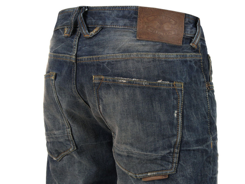 Natural Selection Smith Saddle Wash Jeans in Blue for Men | Lyst UK