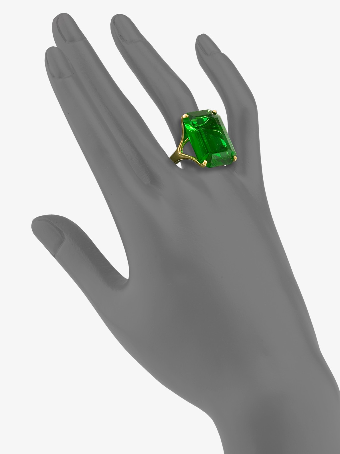 Kate Spade Cocktail Ring in Green | Lyst