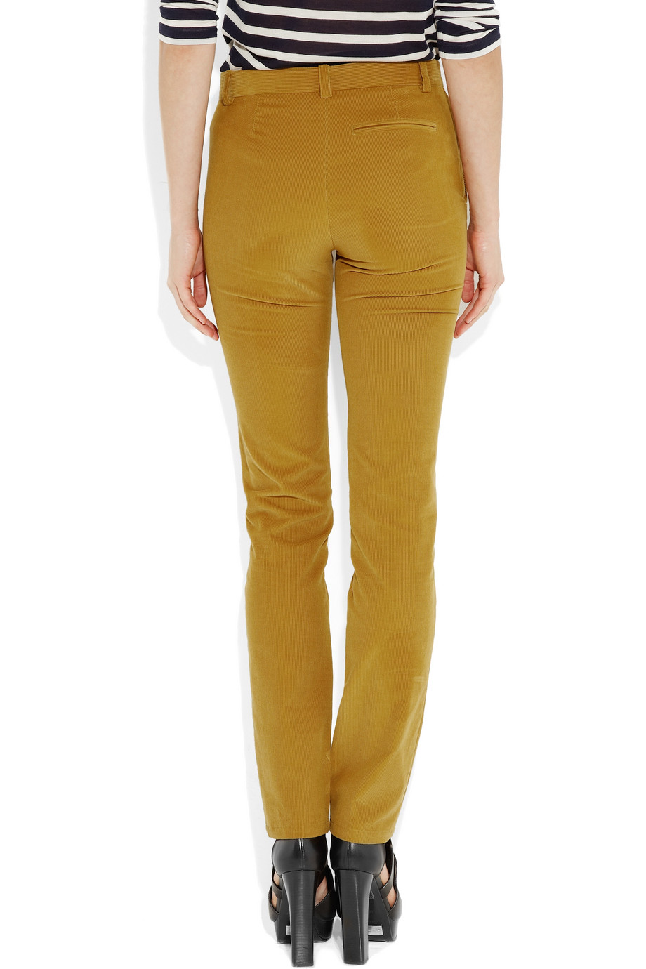 emerald corduroy pants