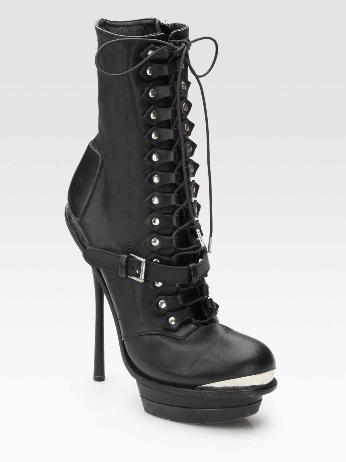 alexander mcqueen platform boots