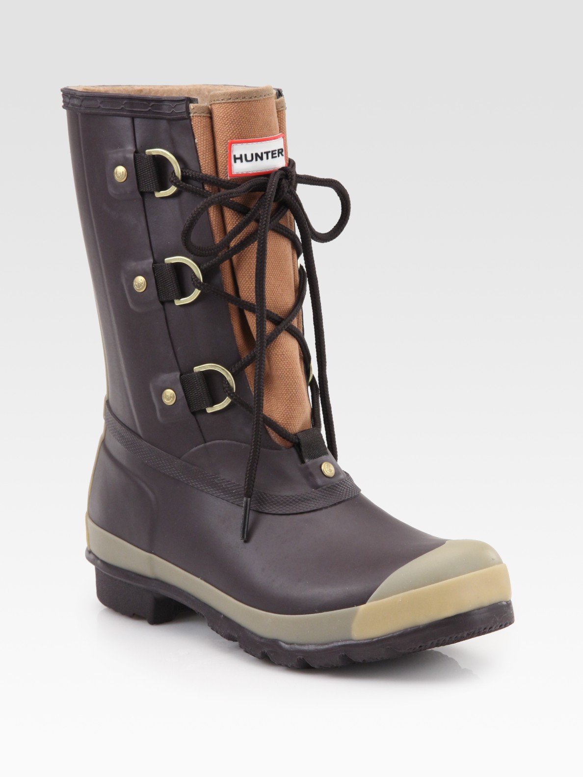 black rain boots with bow