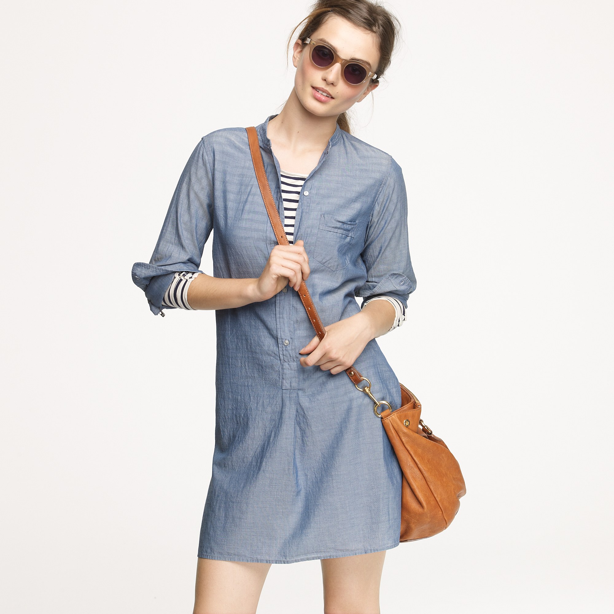 j crew tunic dress