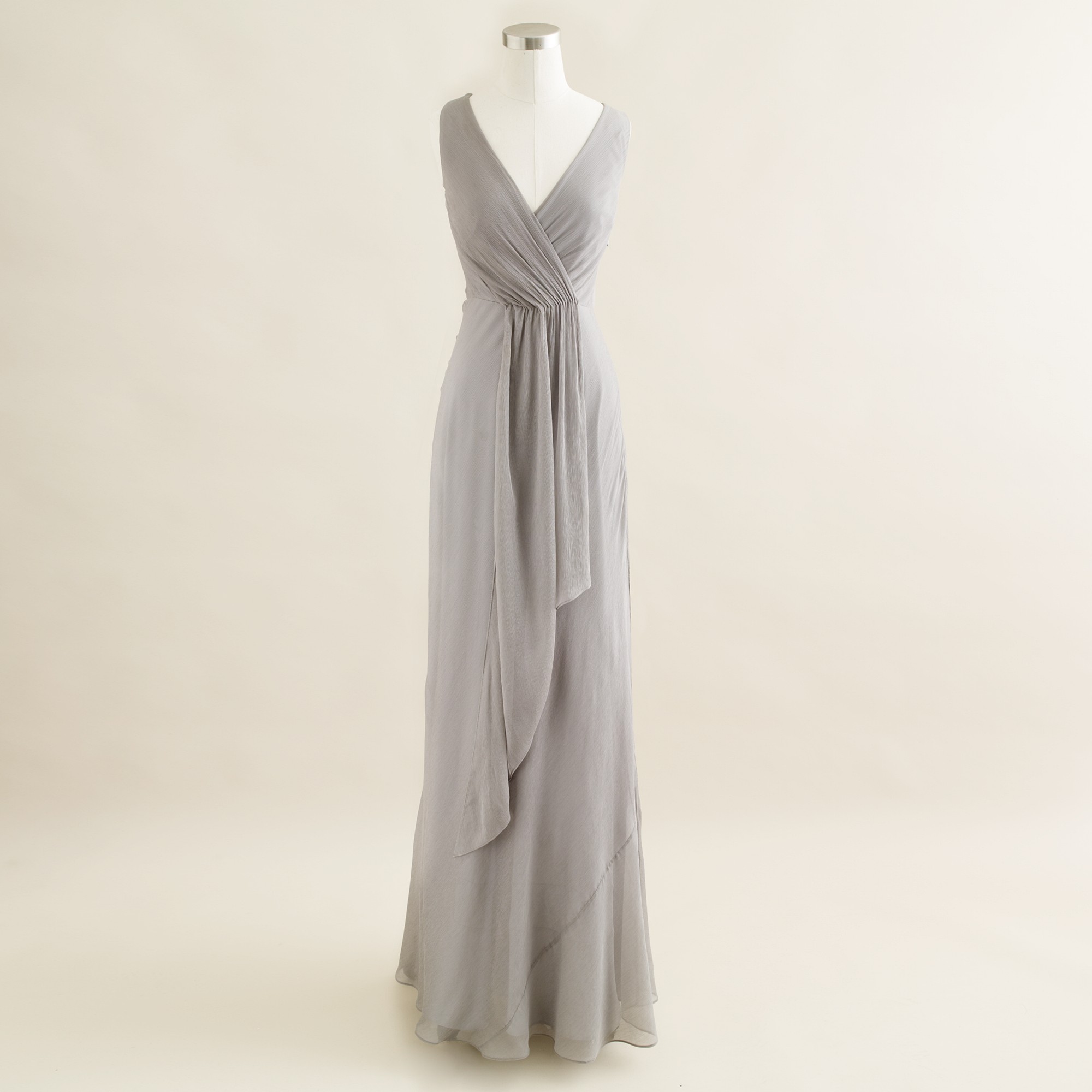 j crew chiffon dress