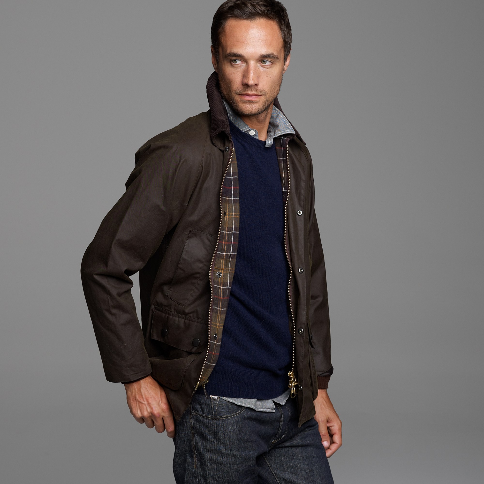 barbour sylkoil jacket