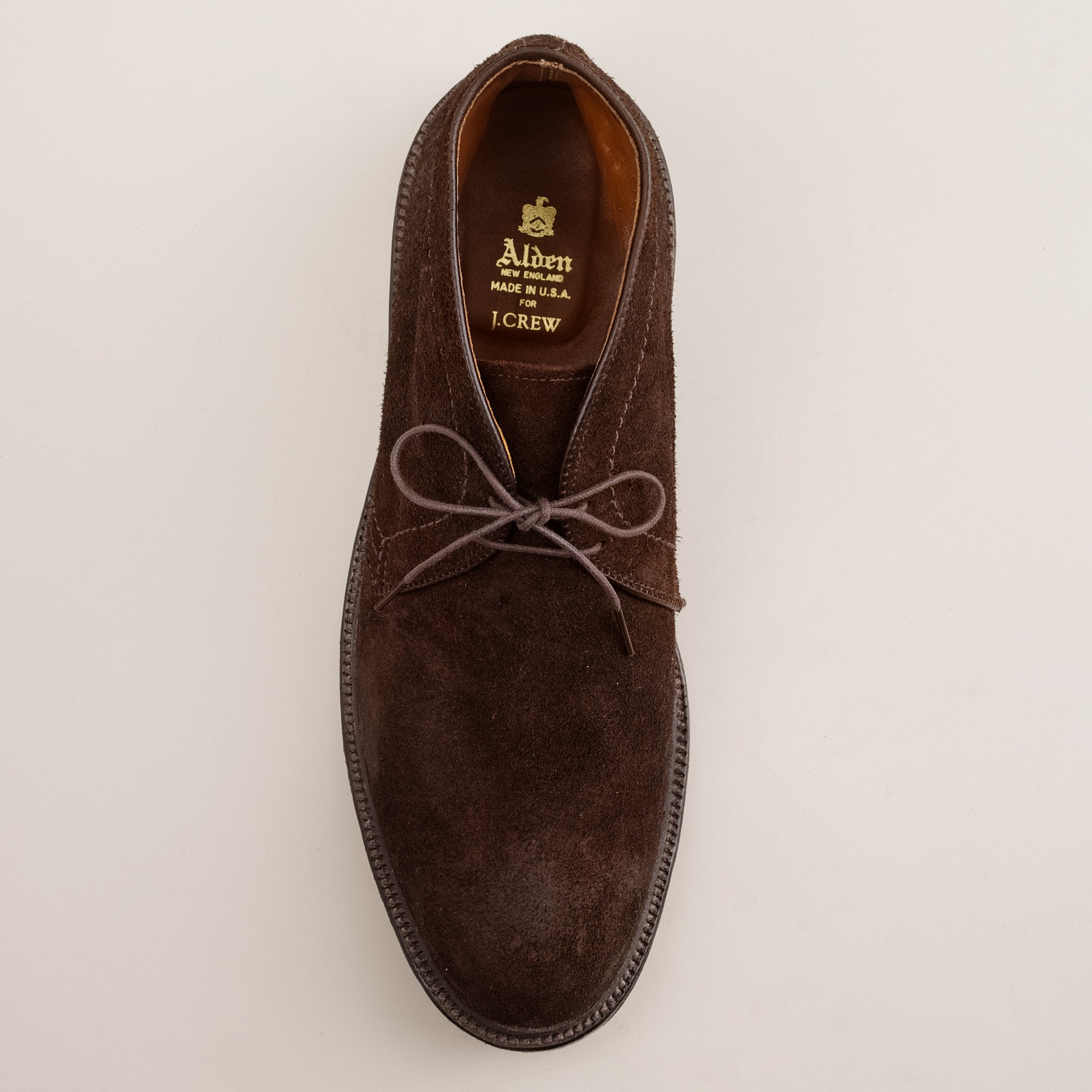 tobacco suede chukka boots