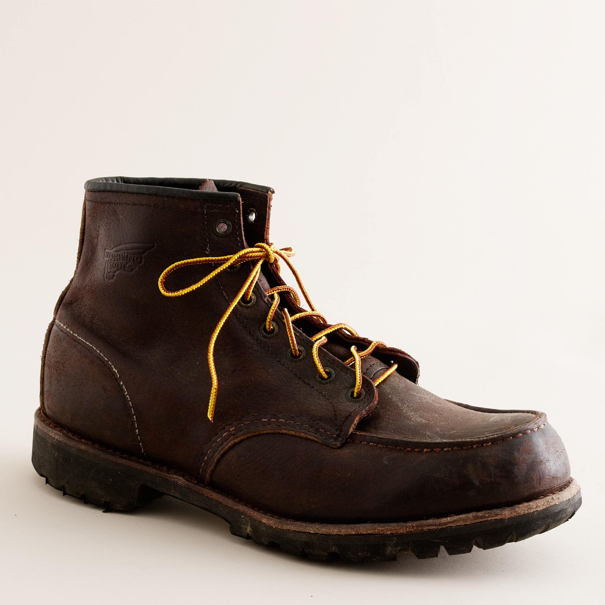 j crew red wing boots