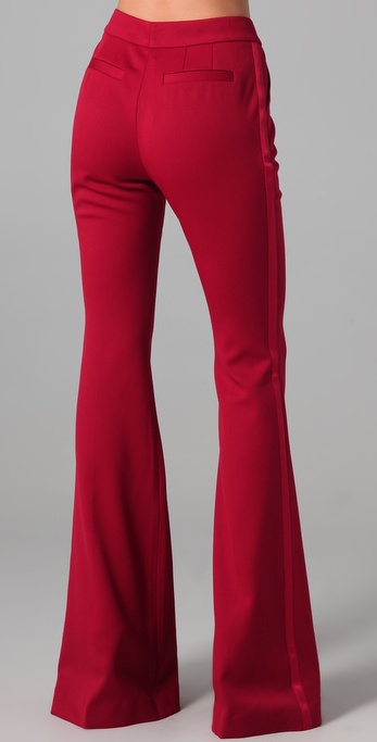 Rachel Zoe Hutton Tuxedo Pants in Ruby (Red) - Lyst