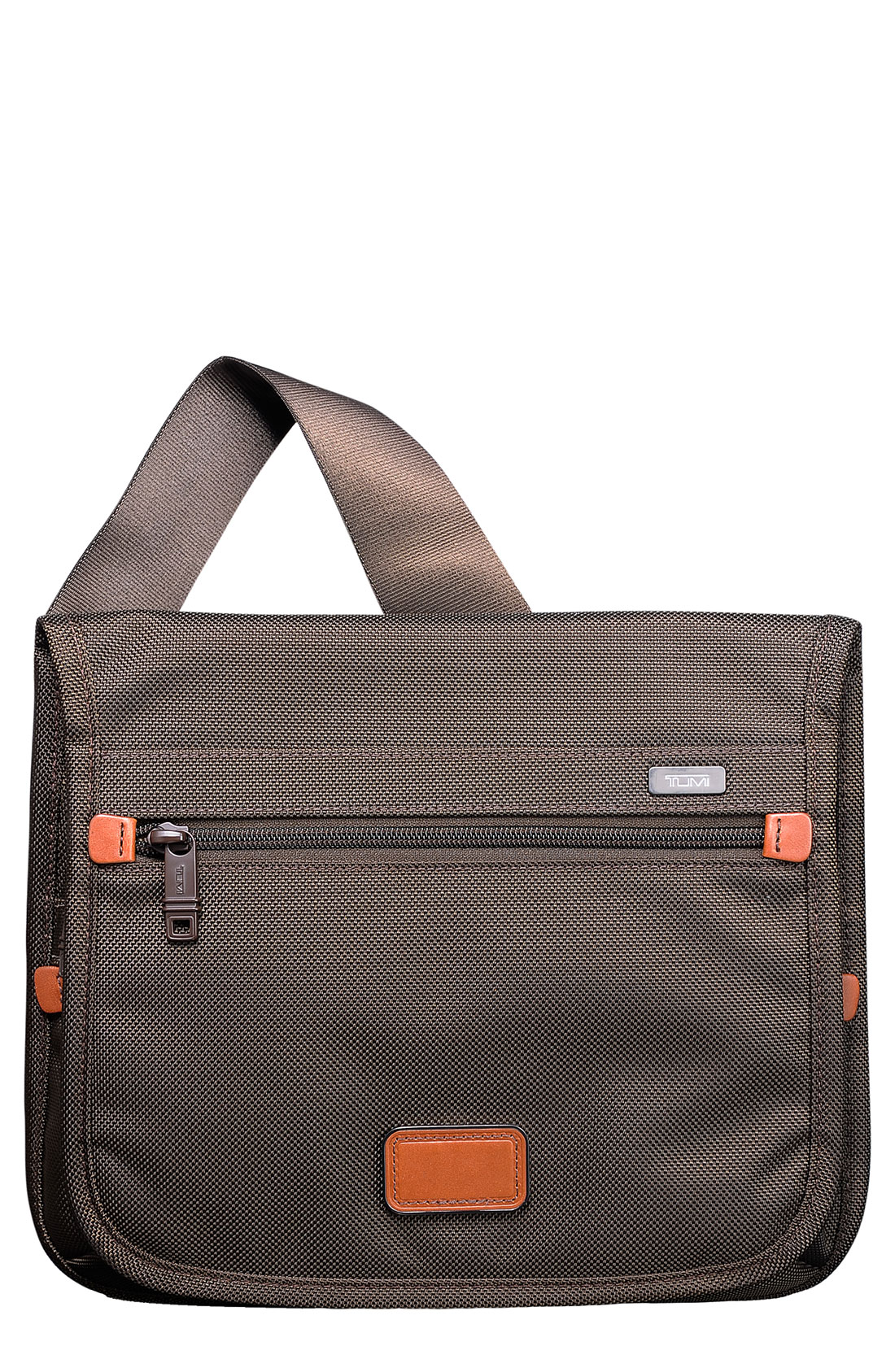 Tumi Slim Messenger Bag in Brown for Men (espresso) | Lyst
