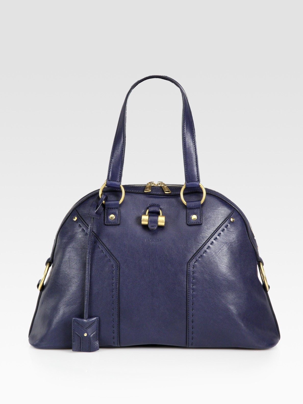 Saint Laurent Ysl Large Muse Handbag in Blue (pacificblue) | Lyst