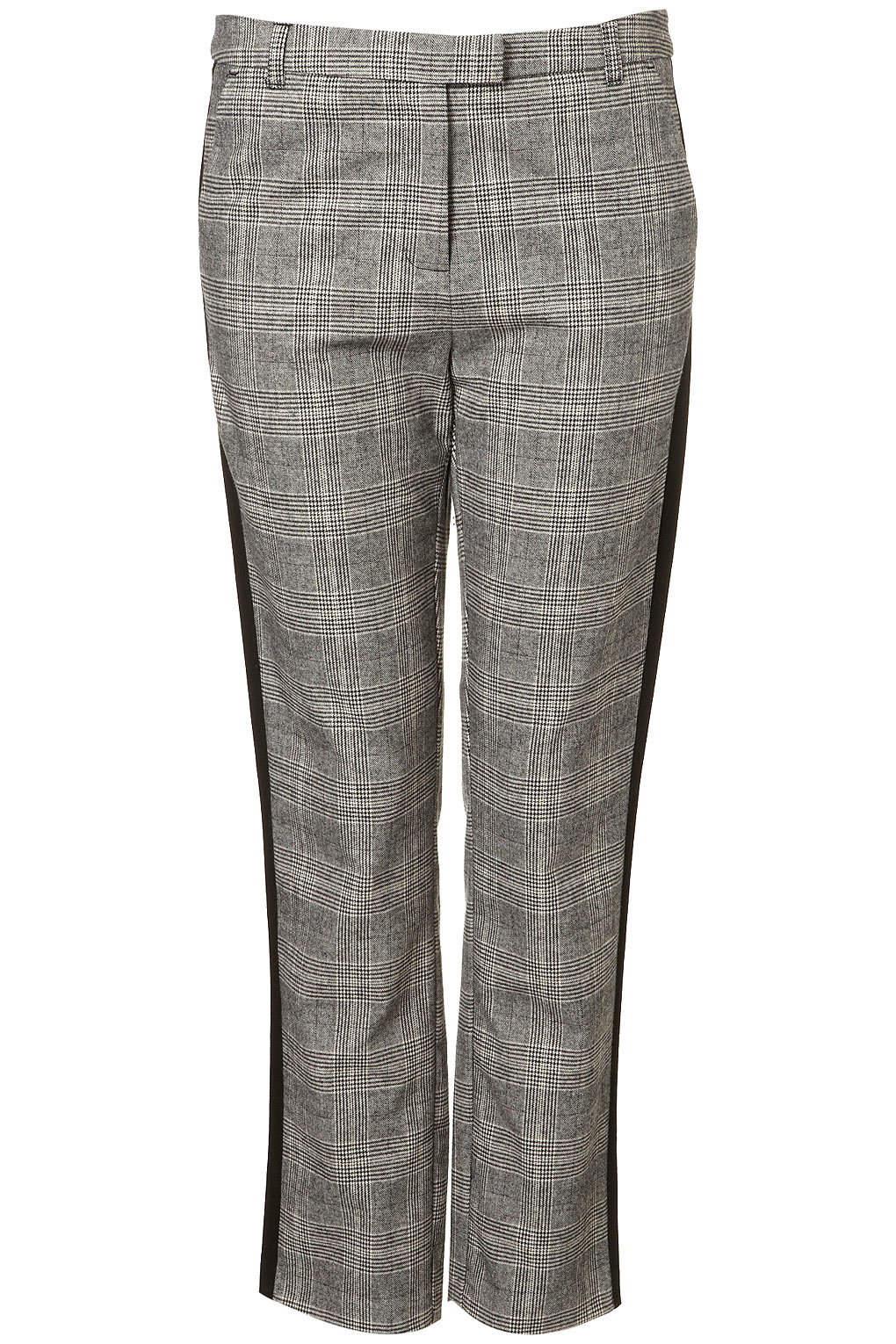 side stripe ankle pants
