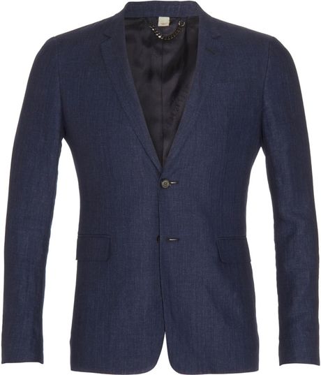 Burberry Milbury Sportcoat in Blue for Men (chambray) | Lyst