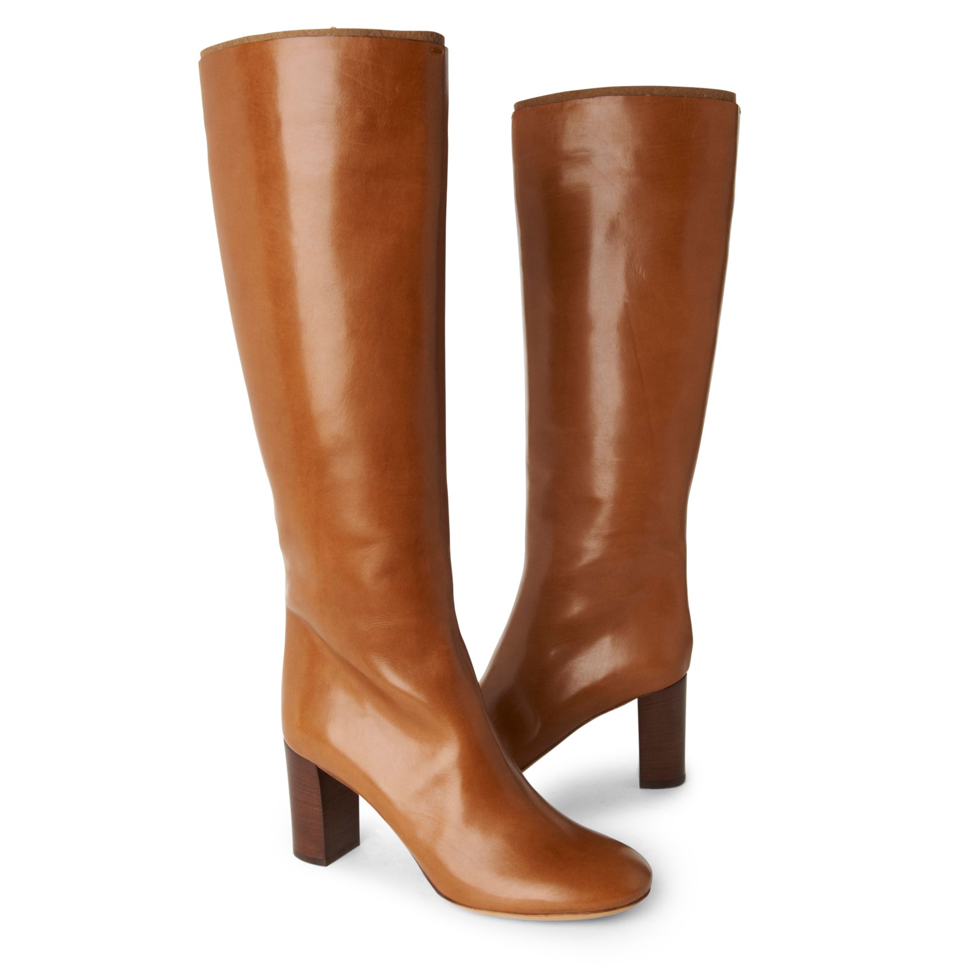 chloe tan boots