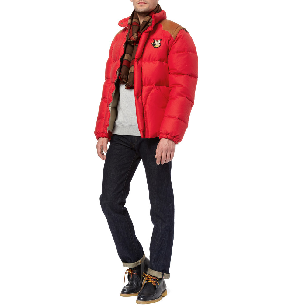 Chevignon Togs Unlimited Down-filled Jacket in Red for Men | Lyst