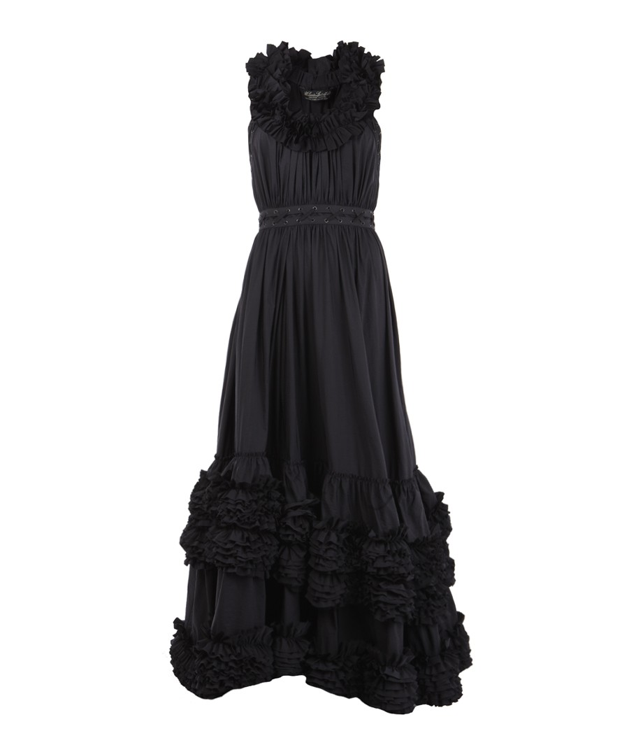 AllSaints Allegra Maxi Dress in Black ...