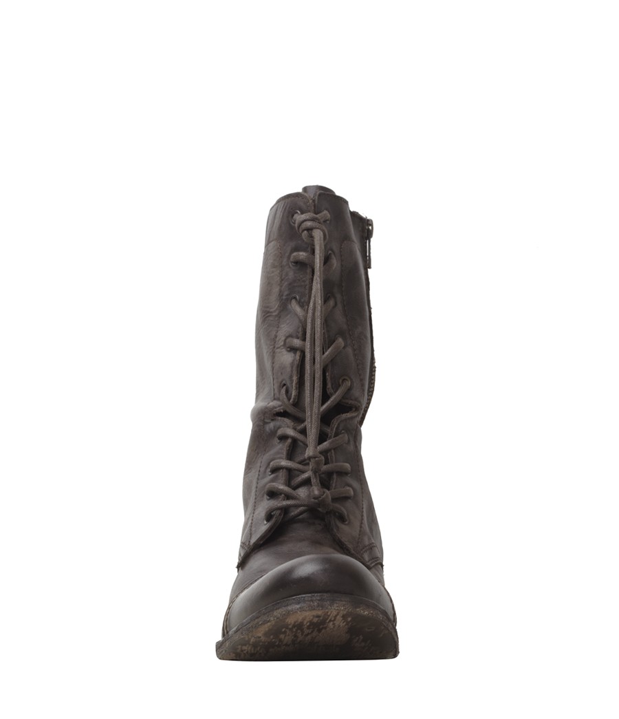 Allsaints Military Boots In Brown For Men - Lyst