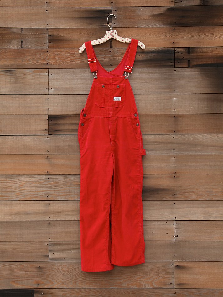 vintage corduroy overalls