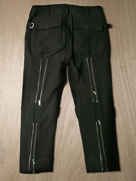 Sasquatchfabrix Mens Wool Blend Bondage Pants in Black for Men | Lyst