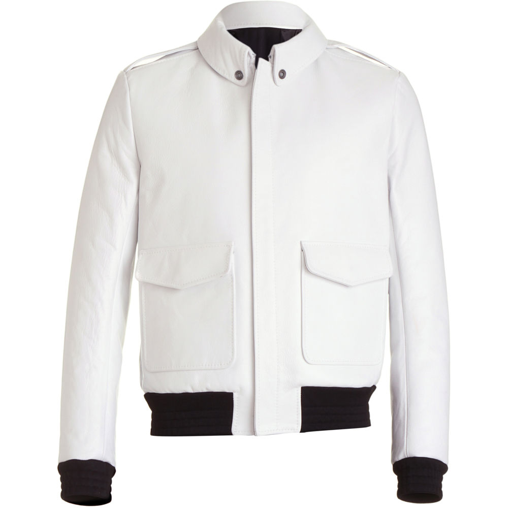 balenciaga jacket mens white